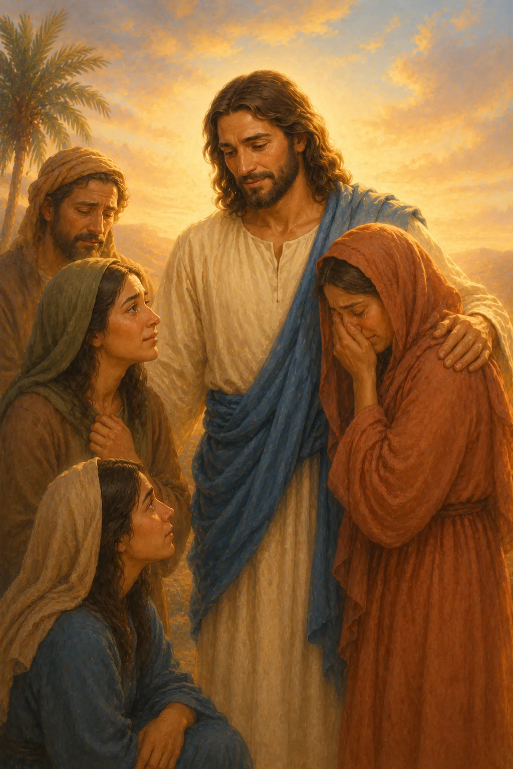 Jesus Weeps for His Friend