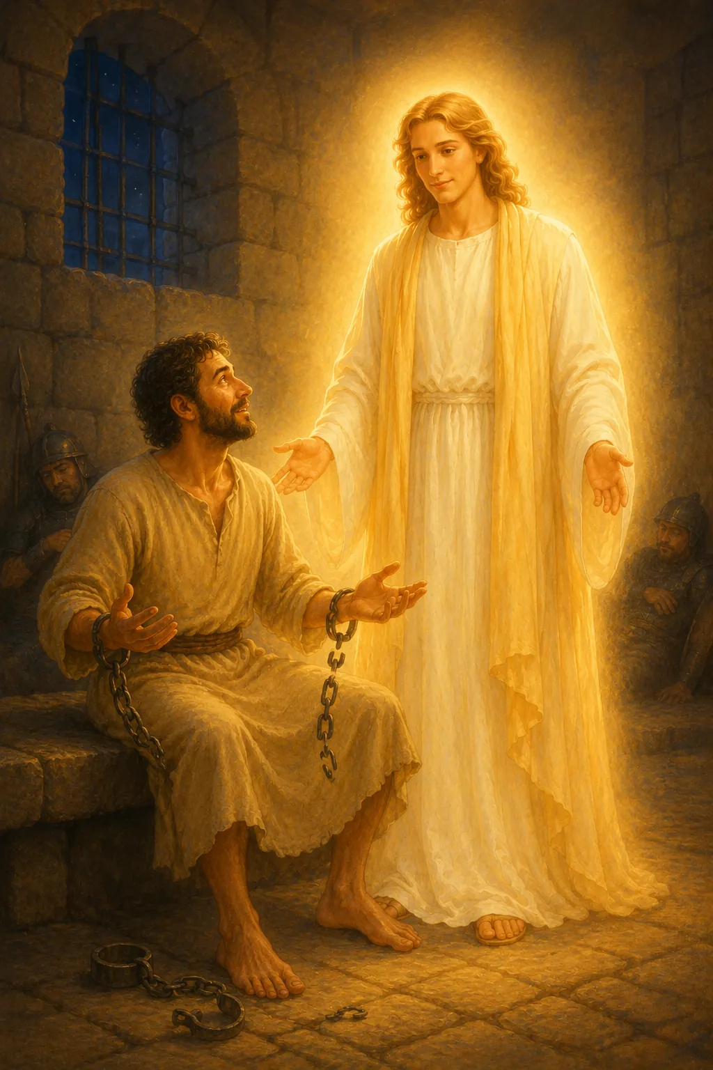 The Church Prays for Peter